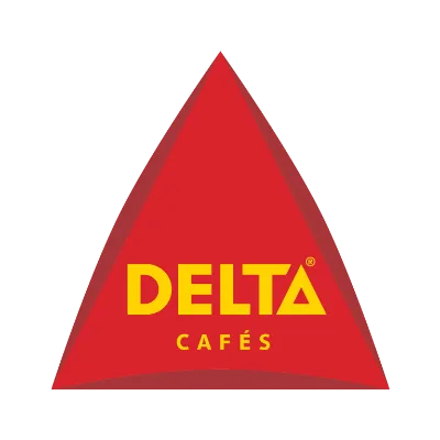 Logo de Delta Cafés, marque portugaise de café fondée en 1961, partenaire officiel du Fighting Club Luxembourg